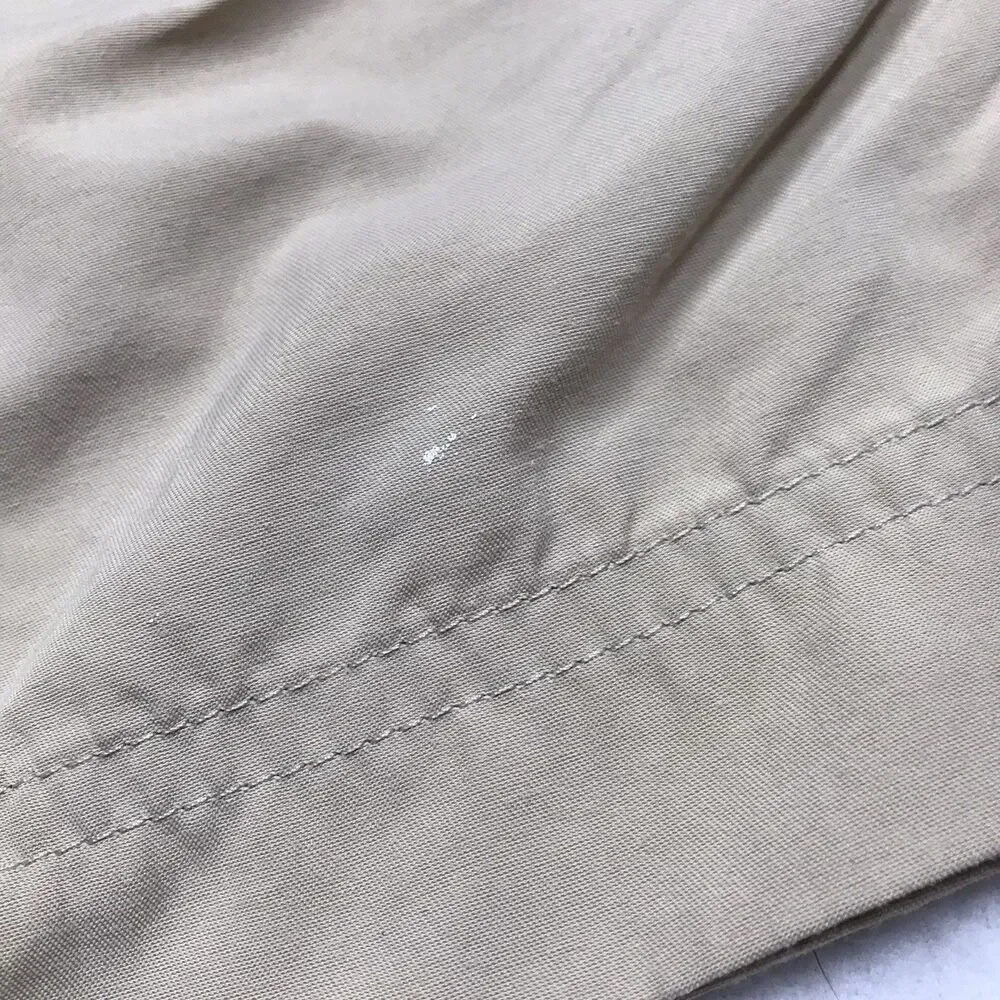 PATAGONIA Gi II Shorts Men L 32W Tan Belted Outdoor Hiking Lightweight